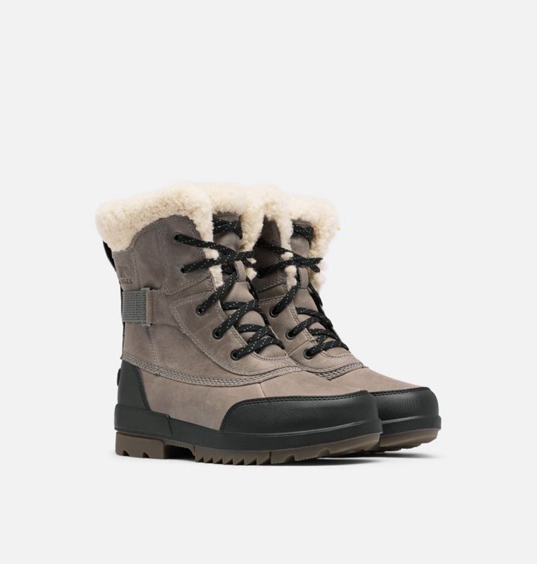 Womens Snow Boots Dark Grey - Sorel Tivoli™ IV Parc Mid - 125639-JQO